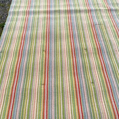 Sale Photo Thumbnail #559: No visual spots on top, few spots on backside of rug see pictures. Over all good condition 
Measurements:
11' 2" in width, 16' in length