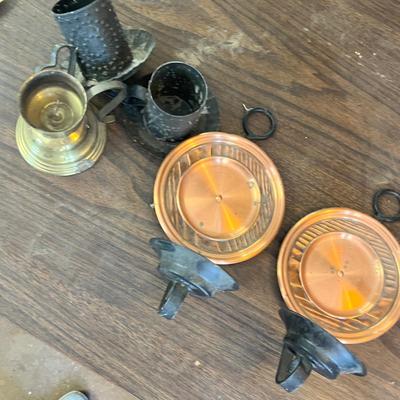 Lot 278 Candle holders