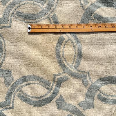 Sale Photo Thumbnail #568: Has few spots on rug and has been professionally cleaned.
Measurements:
9' 8" in width, 13' 8" in length
