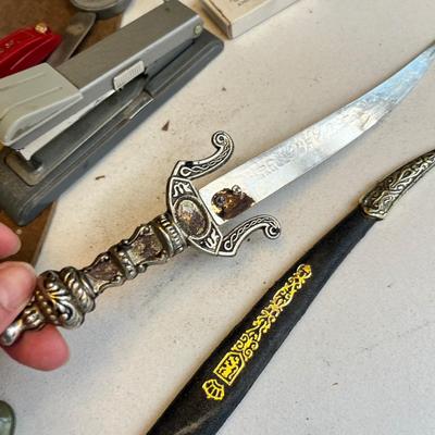 Lot 289 Desk items