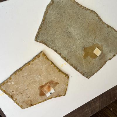 Lot 293 Flag stone art