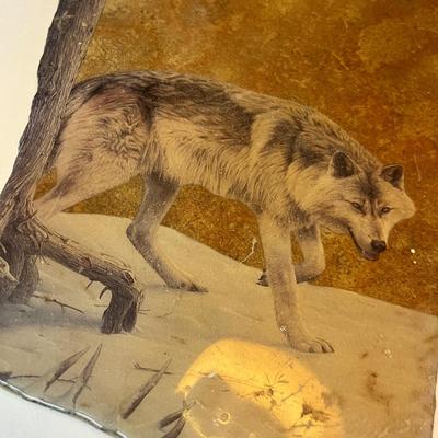 Lot 293 Flag stone art