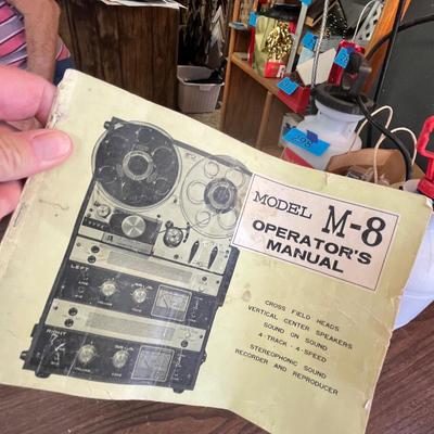 Lot 296 Reel to Reel tape player