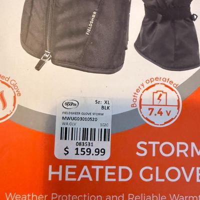 Sale Photo Thumbnail #345: High-quality heated gloves powered by Mobile Warming Technology, battery-operated (7.4V), weatherproof. Size XL