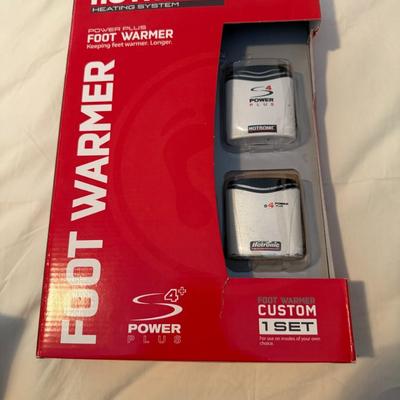 Sale Photo Thumbnail #350: S4+ heating system for custom foot warmers. Includes power packs. Ideal for cold weather sports or medical needs.