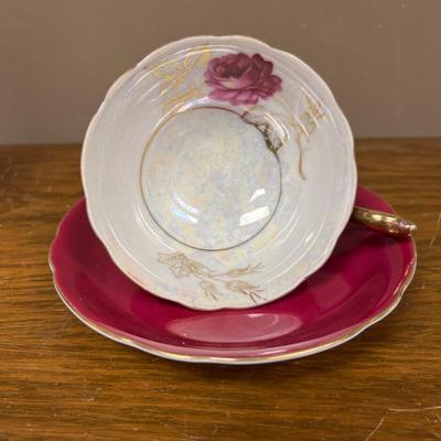 Nice Chase Hand Decorated Cup and Saucer