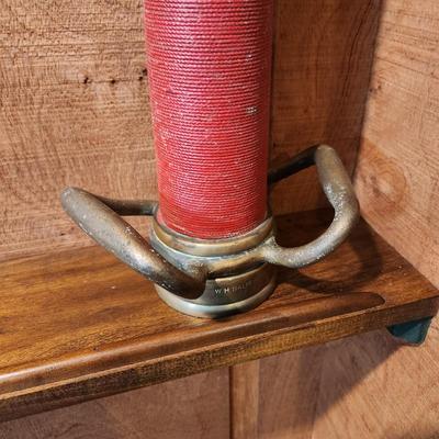 Vintage Large Brass Firefighter Fire Hose Nozzle 30" W.H. Salisbury & Co. Chicago