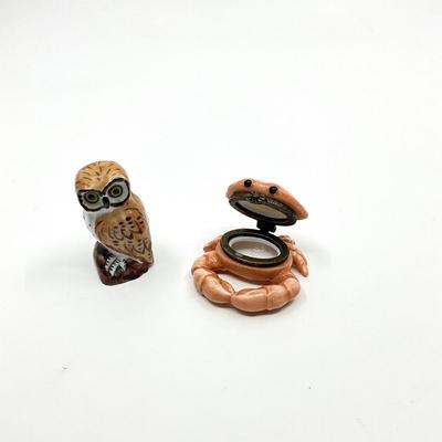 Sale Photo Thumbnail #764: Measurements:
Owl is 2" in height