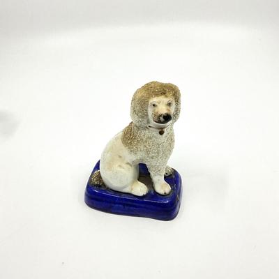 Sale Photo Thumbnail #767: Dog is cracked/broken has been repaired on bottom
Measurements;
5" in height, 3.5" in width, 2.5" in depth