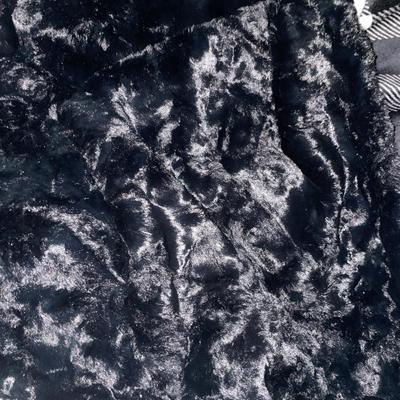 Plaid fuzzy blanket