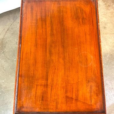 Sale Photo Thumbnail #778: Painted to look like mahogany 
Measurements;
15.5" in width, 22" in depth, 27" in height