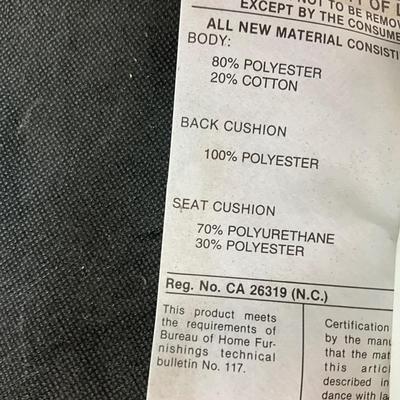 Sale Photo Thumbnail #784: Leather, and Polyester
measurements:
38" in height, 20" in height, 16" in depth
Scratch on back of one chair