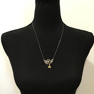 Vintage Alex and Ani key, necklace unique