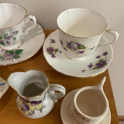 Tea cups and saucers