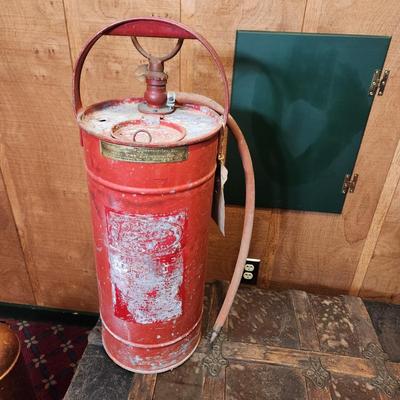 Vintage Hand Fire Extinguisher