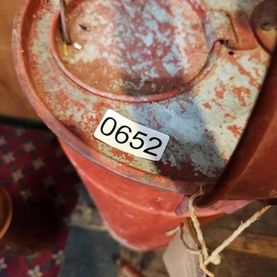 Vintage Hand Fire Extinguisher