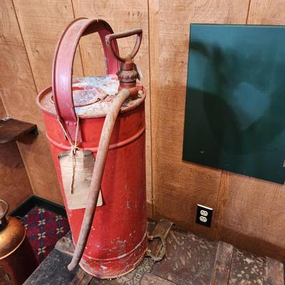Vintage Hand Fire Extinguisher