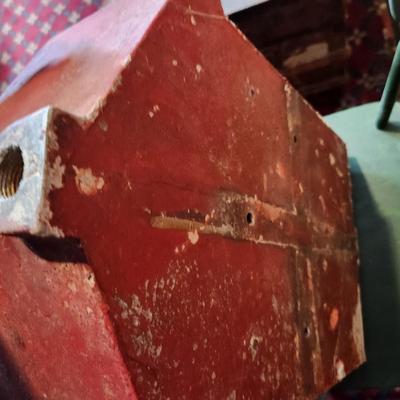 Vintage Cast Iron Gamewell Fire Alarm Call Box Insides intact Box # 1421