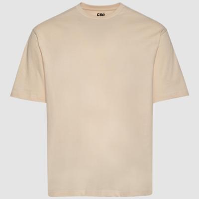 CSG Hometown T-Shirt Size Medium Chalk Tan Sandy Brown Casual Men's Tee
