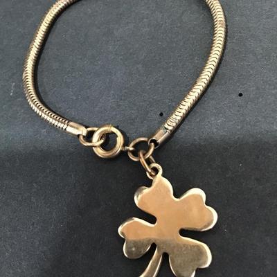 Vintage Lucky charm bracelet