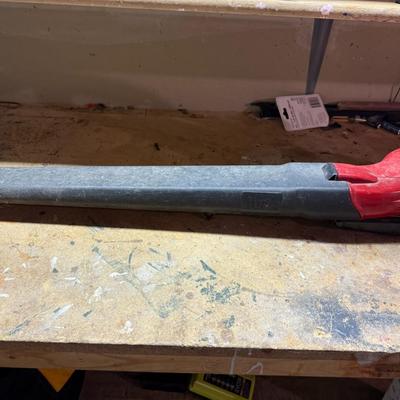 Sale Photo Thumbnail #452: Toro electric leaf blower, compact design with excellent blowing power.