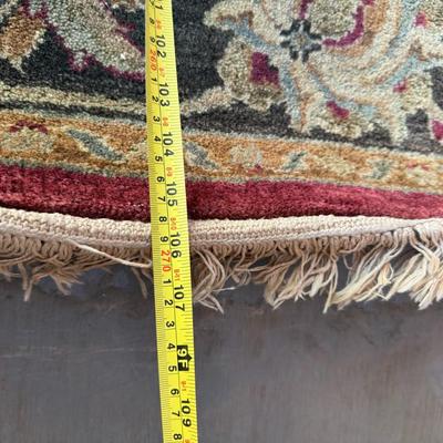 Sale Photo Thumbnail #472: Red & Green Oriental-Style Area Rug
