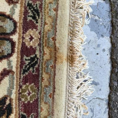 Sale Photo Thumbnail #469: Red & Green Oriental-Style Area Rug