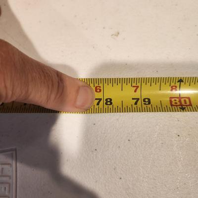 Vintage Firefighter Fireman Pike Pole 78"
