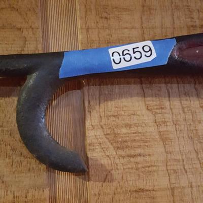 Vintage Firefighter Fireman Pike Pole 78"