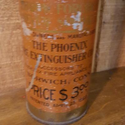 Lot of 3 Vintage Stick Fire Extinguisher