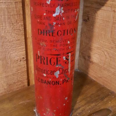 Lot of 3 Vintage Stick Fire Extinguisher