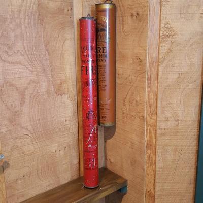 Lot of 3 Vintage Stick Fire Extinguisher