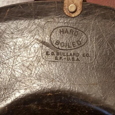 Vintage Fireman Helmet E.D. Bullard co. S.F.