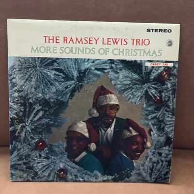 Lot 192F: Christmas Vinyl Record Collection w/ Royal Doulton Christmas Plate