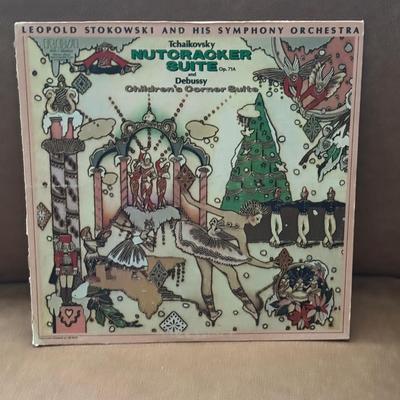 Lot 192F: Christmas Vinyl Record Collection w/ Royal Doulton Christmas Plate