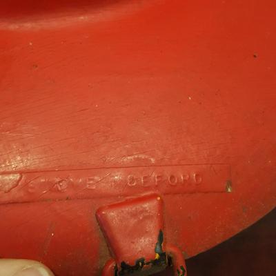 Red Fireman Helmet Company 3