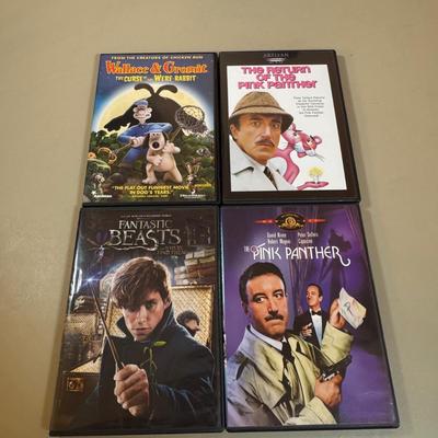 Lot 195D: DVD Collection: Click, Corpse Bride, Charlie and the Chocolate Factory & More
