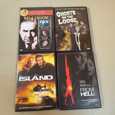Lot 196D: Vintage Monster Magazine & Thriller DVD Collection