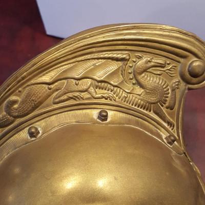 Vintage Metal Rider & Bell Maker Fireman Helmet New South Wales Fire Brigade