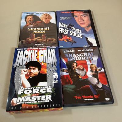Lot 198D: DVD Collection: Jackie Chan, Mr & Mrs Smith, Tuxedo & More