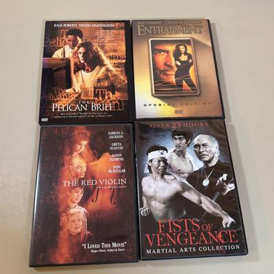 Lot 198D: DVD Collection: Jackie Chan, Mr & Mrs Smith, Tuxedo & More