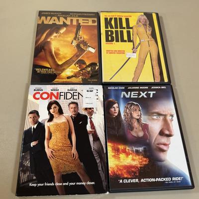 Lot 198D: DVD Collection: Jackie Chan, Mr & Mrs Smith, Tuxedo & More