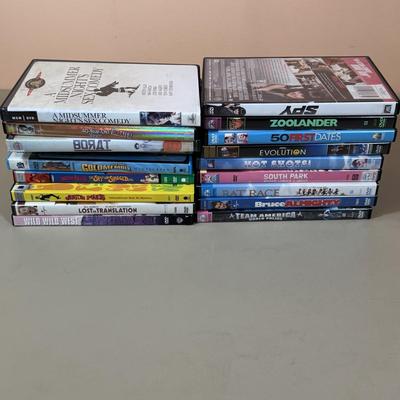 Lot 199D: DVD Collection: Austin Powers Trilogy, Wild Wild West, Eurotrip & More