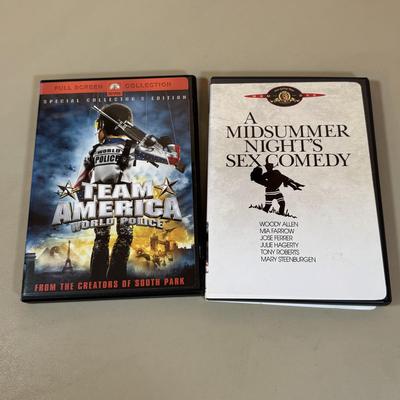 Lot 199D: DVD Collection: Austin Powers Trilogy, Wild Wild West, Eurotrip & More