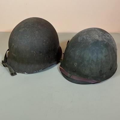 Lot 200D: Vintage Military Helmets