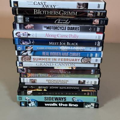 Lot 211D: DVD Collection: Walk the Line, Cast Away, Brokeback Mountain & More