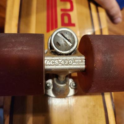 Vintage Sims Pure Juice Skateboard ASC 430 Trucks Stoker Wheels