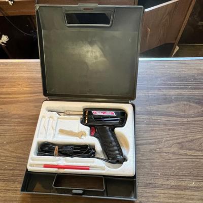 Lot 312 Weller soldering gun