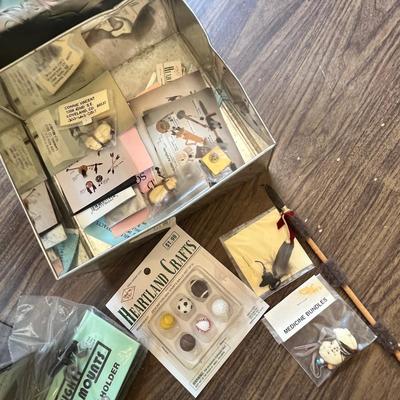 Lot 317 Tin boxes full