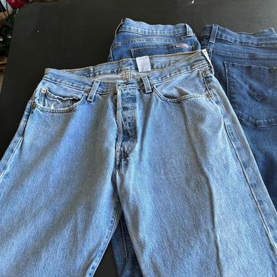 Sale Photo Thumbnail #208: 2 pairs of Hudsons and pair of Levi's - see pics for sizes